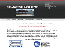 Tablet Screenshot of greatwrench.net
